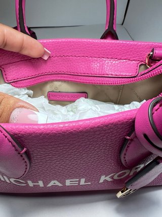 Borsa Michael Kors fucsia con tracolla