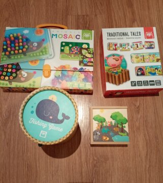 Lote de 4  juegos infantiles