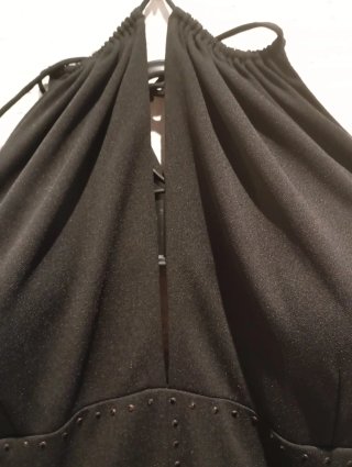 Vestido fiesta Adolfo Domínguez negro