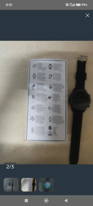 Reloj Inteligente Negro