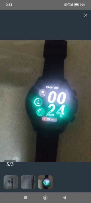 Reloj Inteligente Negro
