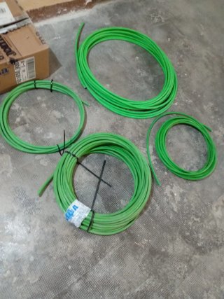 Manguera Eléctrica Verde