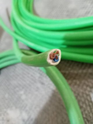 Manguera Eléctrica Verde