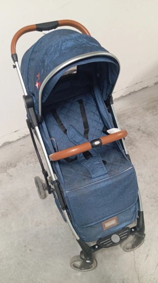 Silla de paseo azul Chipolino Vibe