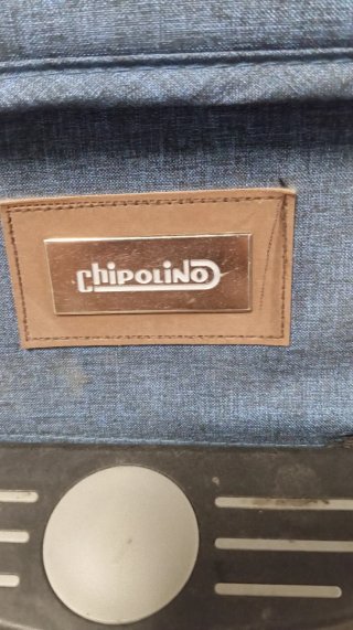 Silla de paseo azul Chipolino Vibe