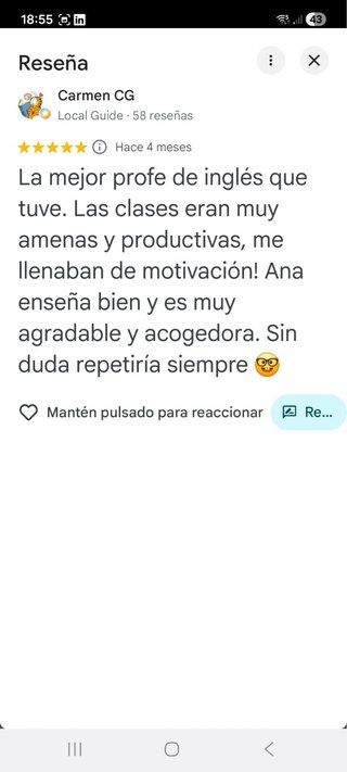 Clases Inglés online: ESO, BACHILLER, UNIVERS, C1