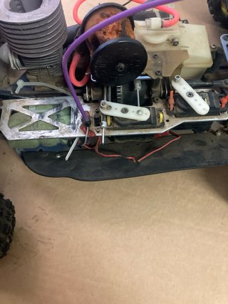 Kyosho RC Vintage turbo burns nitro