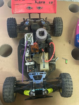 Kyosho RC Vintage turbo burns nitro