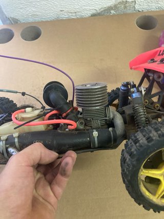 Kyosho RC Vintage turbo burns nitro
