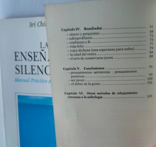 La enseñanza silenciosa + Relajación y Sofrología