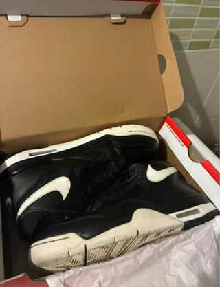 Nike Air Flight 89 - Zapatillas Negras y Blancas