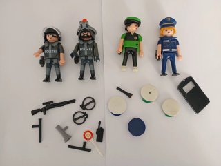 Lote Playmobil Policías Alemanes Polizei