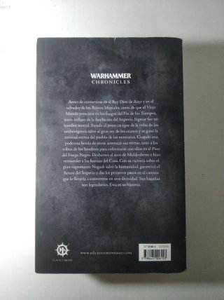 Libro warhammer La leyenda de Sigmar