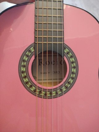 Guitarra Española Infantil Rocío C6RO Rosa