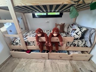 Litera 90 Muebles LUFE 2 cajones