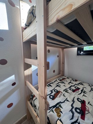 Litera 90 Muebles LUFE 2 cajones