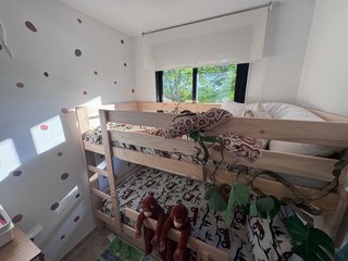 Litera 90 Muebles LUFE 2 cajones