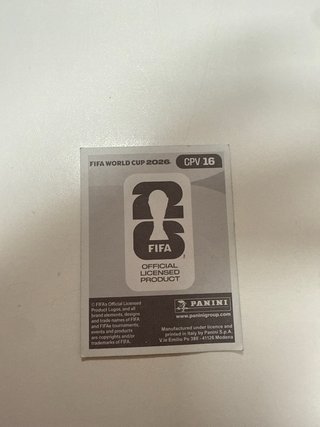 Cromo Fútbol Panini J. Cabral CF Estrela 2026