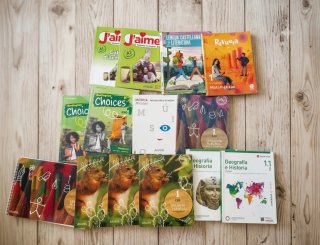 Libros de 1 eso huerta salama en perfecto estado