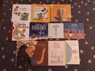 Pack 8 llibres infantils en català i 2 en castellà