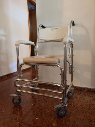 Silla Ducha WC Movible Nueva Anchura 055cm