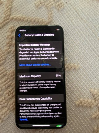 Apple iPhone X Nero