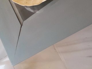 2 Mesas Auxiliares Madera y Cristal