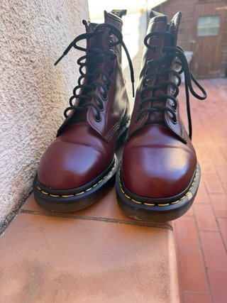 Botas Dr. Martens Talla 41 Borgoña