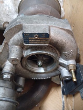Turbo Audi TTRS cepa+downpipe,tubo admi e inlet OG