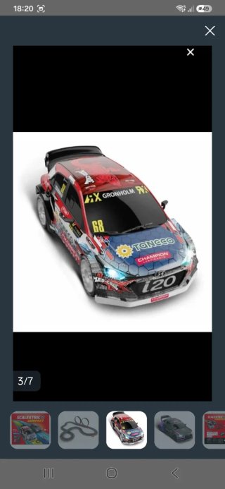 Scalextric Compact Rally Xtreme