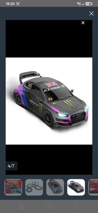 Scalextric Compact Rally Xtreme