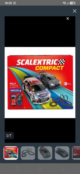 Scalextric Compact Rally Xtreme