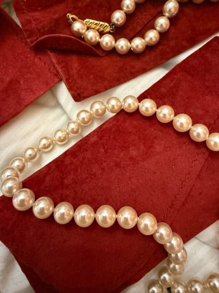 Collar y pulsera perlas Manacor Mallorca oro