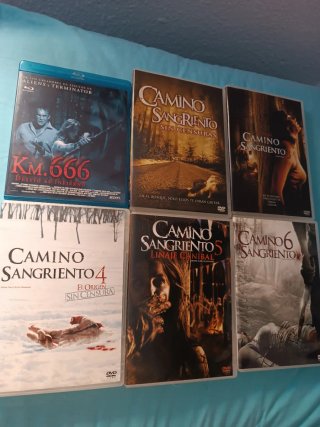 Colección Camino Sangriento Blu-ray y DVD