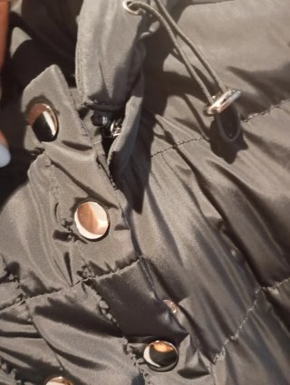 Anorak acolchado largo talla 44