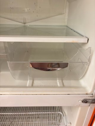 Nevera combi SMEG taronja/Nevera SMEG Naranja