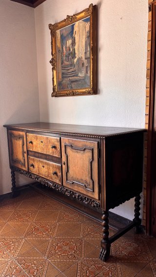 Conjunto Comedor Clásico: Mesa + 6 Sillas