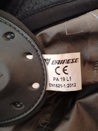 Chaqueta Dainese Moto Talla 40 Roja/Negra
