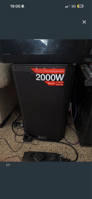 Alto TS410 Altavoz Potenciado 2000W