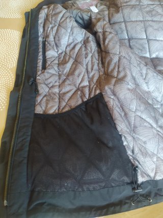 Abrigo deportivo mujer gris