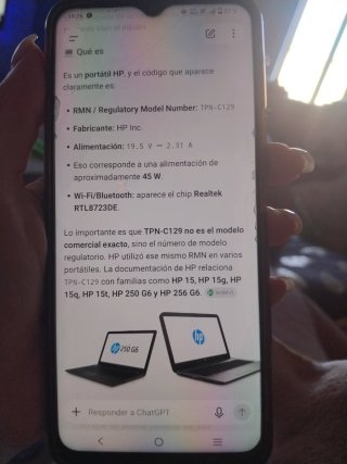 Portátil HP Blanco