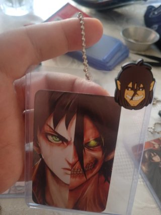 Portachiavi/Segnalibro Attack on Titan Eren