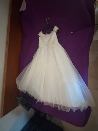 Vestido de Comunión Blanco Niña