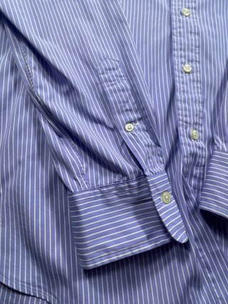 Camicia Polo Ralph Lauren righe Viola L