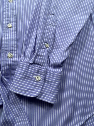 Camicia Polo Ralph Lauren righe Viola L