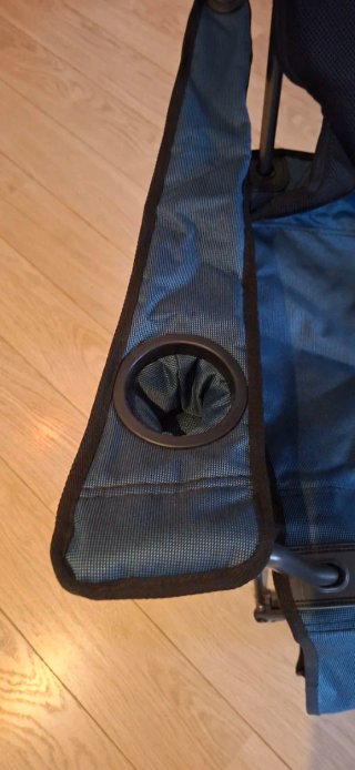 Silla reclinable Qeedo Johnny Relax camping azul/