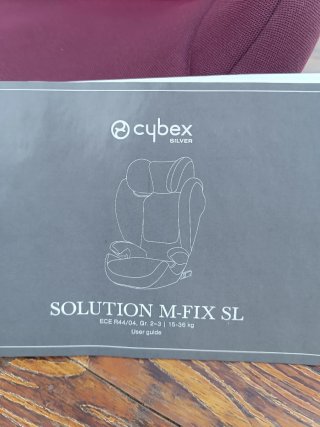 Silla Cybex Solution M-fix SL grupo 2 3