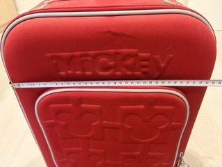 Maleta Mickey Roja Ruedas