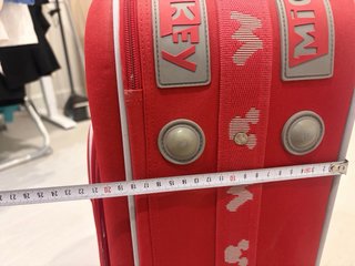 Maleta Mickey Roja Ruedas