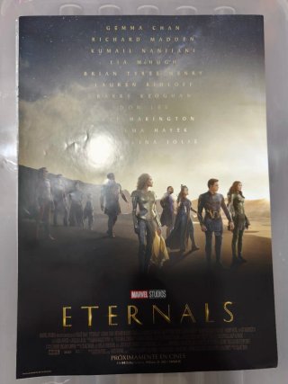 Póster Película Eternals Marvel Studios